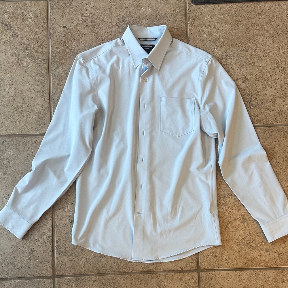Nordstrom Sky Blue Men's Dress Shirt
